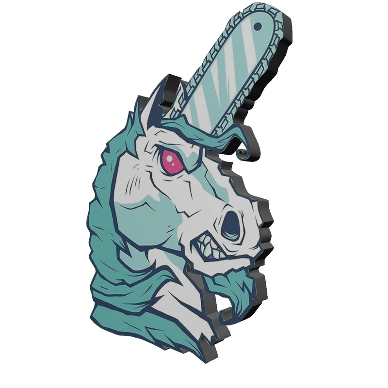 استیکر تزیینی موبایل طرح Unicorn کد 247