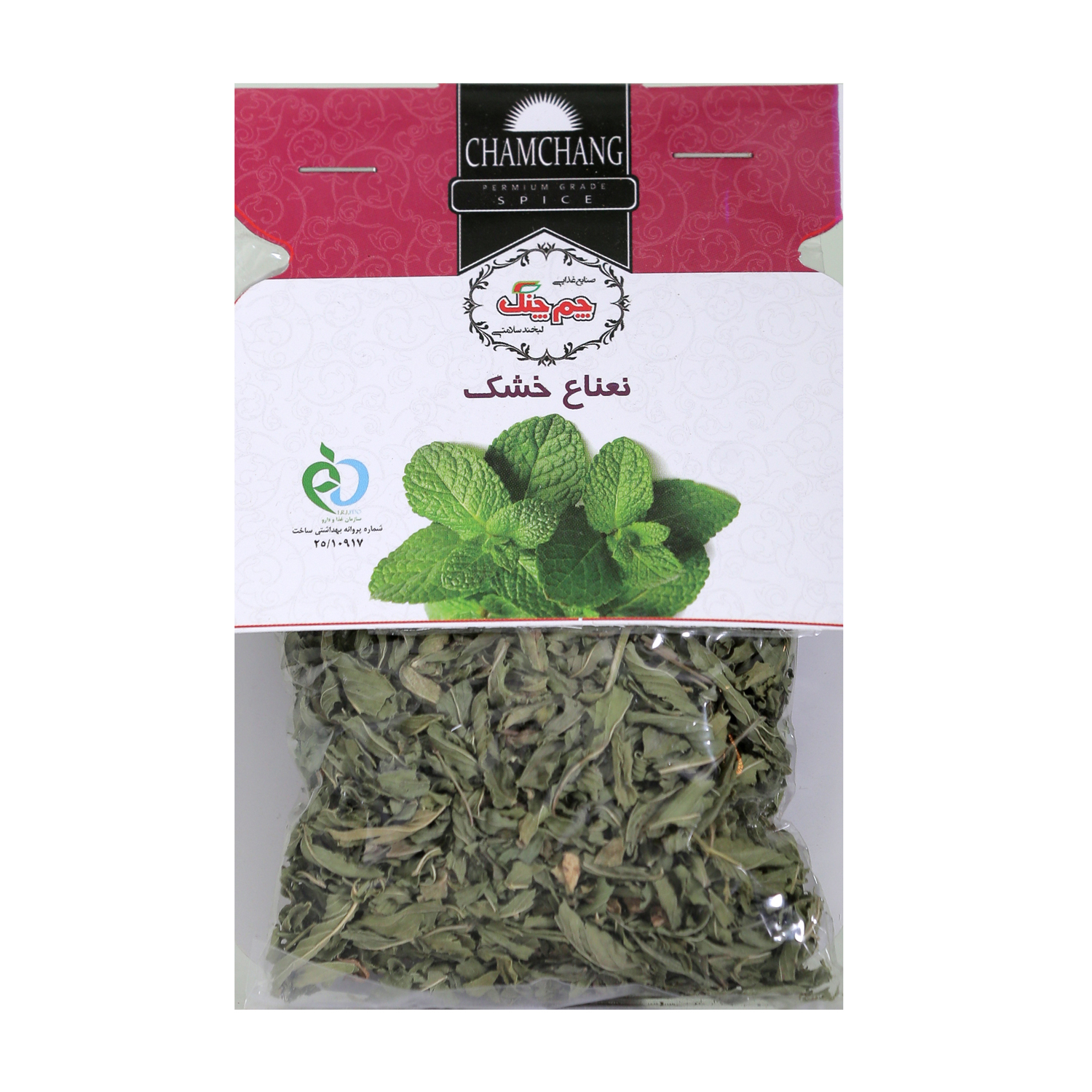 نعناع خشک چم چنگ مقدار 50 گرم
