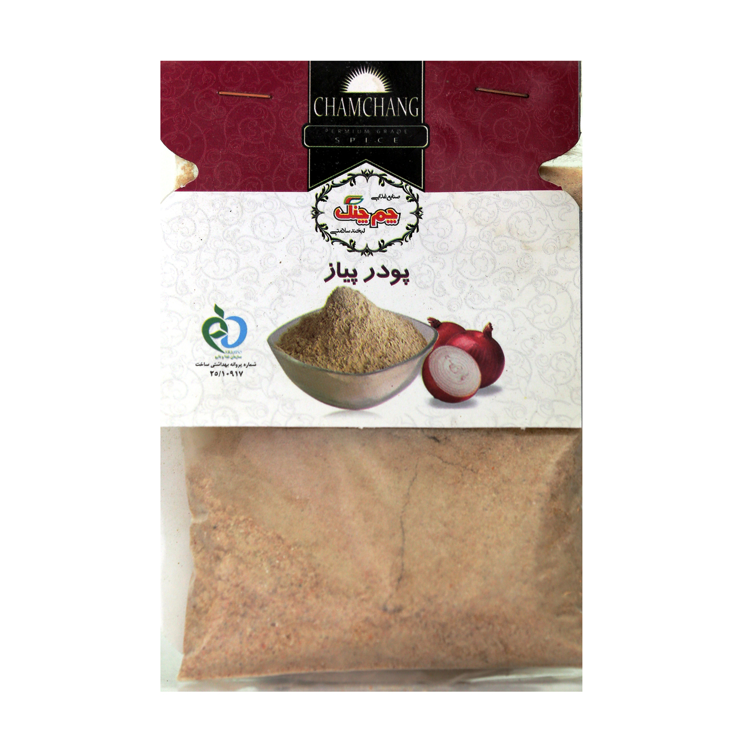 پودر پیاز چم چنگ مقدار 50 گرم