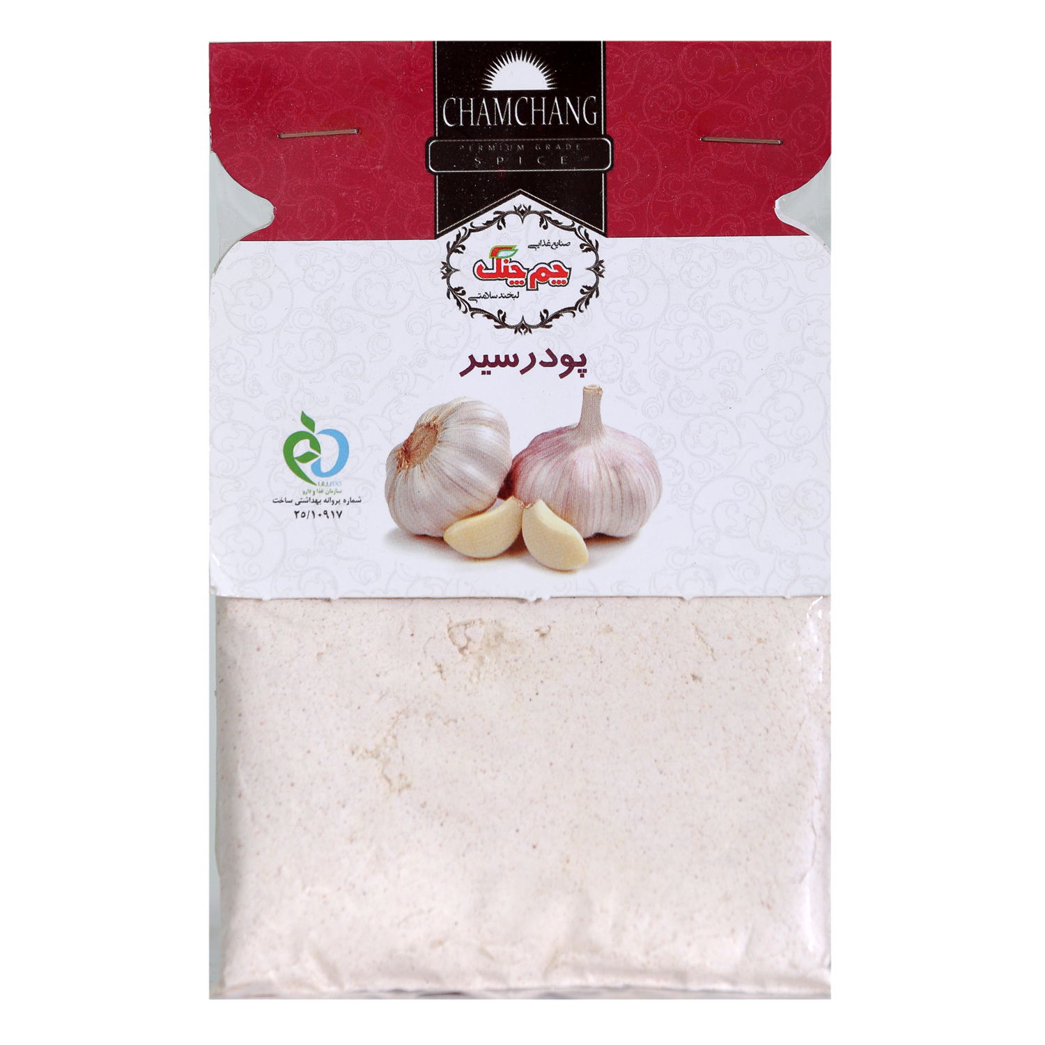 پودر سیر چم چنگ مقدار 50 گرم