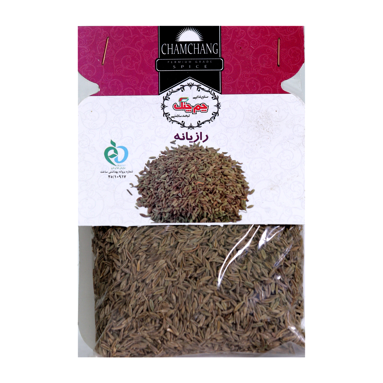 رازیانه چم چنگ مقدار 50 گرم