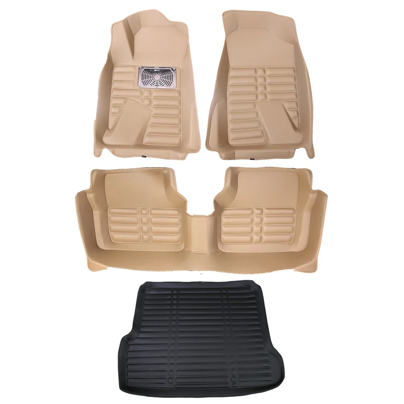 کفپوش سه بعدی خودرو کد 53 مناسب برای دنا به همراه کفپوش صندوق