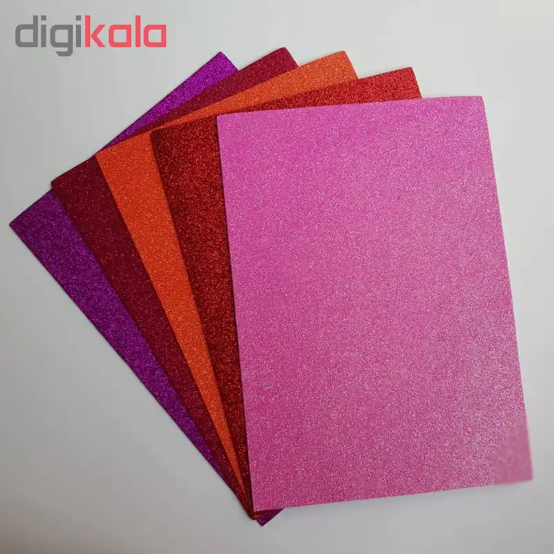 فوم اکلیلی مدل GLITTER کد C2020 بسته 20 عددی
