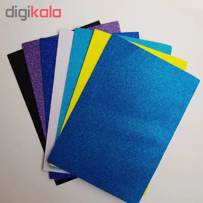 فوم اکلیلی مدل GLITTER کد C2020 بسته 20 عددی