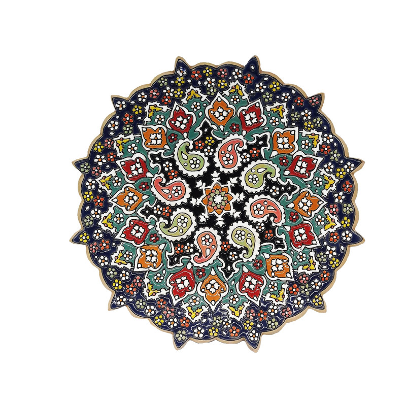 بشقاب میناکاری کد 64