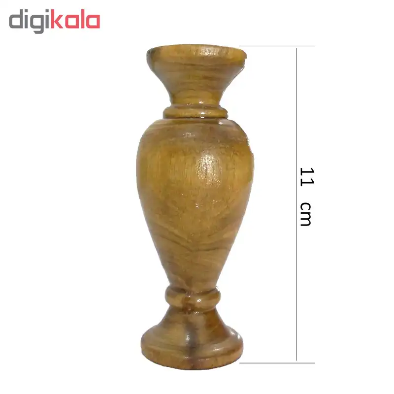 گلدان چوبی کد Am-Kh-G01