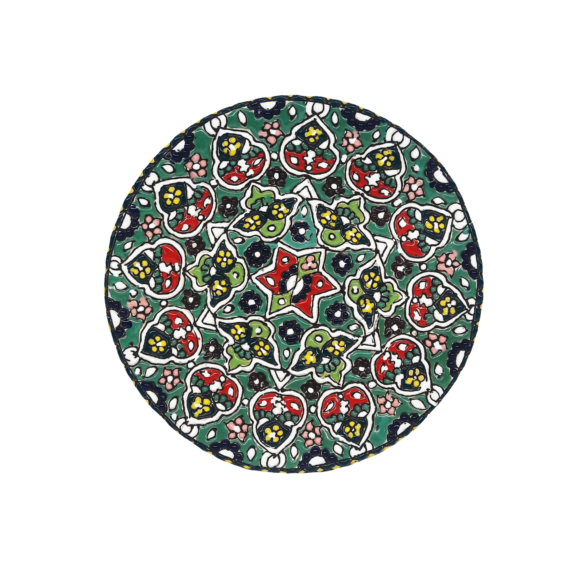 بشقاب میناکاری کد 67