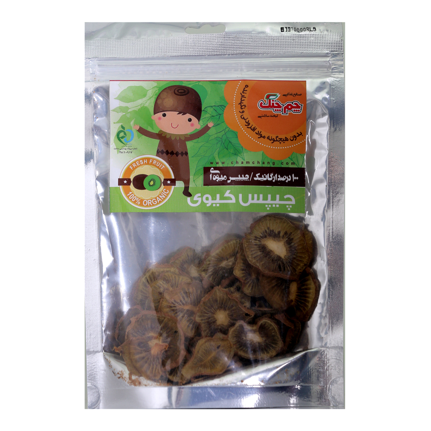 چیپس کیوی چم چنگ مقدار 35 گرم