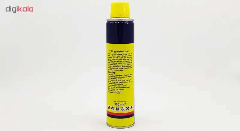 کپسول گاز فندک کلیپر مدل 3MS حجم 300 میلی لیتر