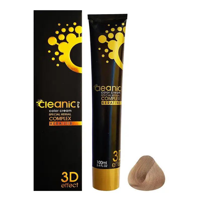 رنگ مو کلینیک کیندی شماره 7.11 حجم 100 میلی لیتر رنگ بلوند دودی متوسط