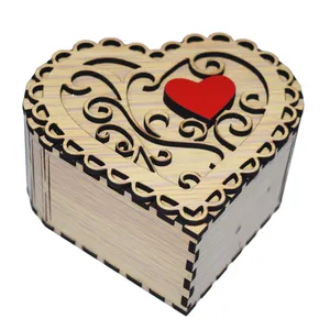 جعبه هدیه طرح قلب کد JB-124