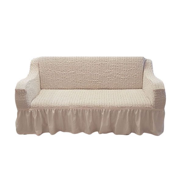 کاور مبل 3 نفره التین کوماش مدل CH BEYAZ