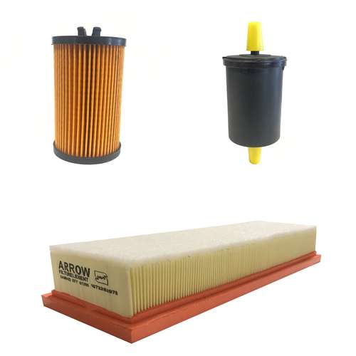 فیلتر روغن خودرو آرو کد 50799 مناسب برای دنا به همراه فیلتر هوا و فیلتر سوخت