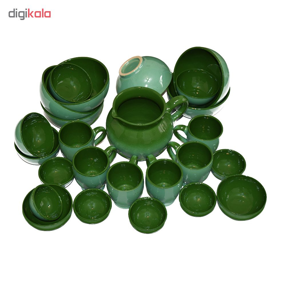 سرویس سفالی کد 1883110 مجموعه 25 عددی