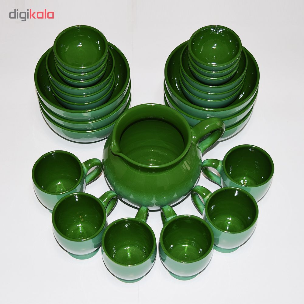 سرویس سفالی کد 1883110 مجموعه 25 عددی