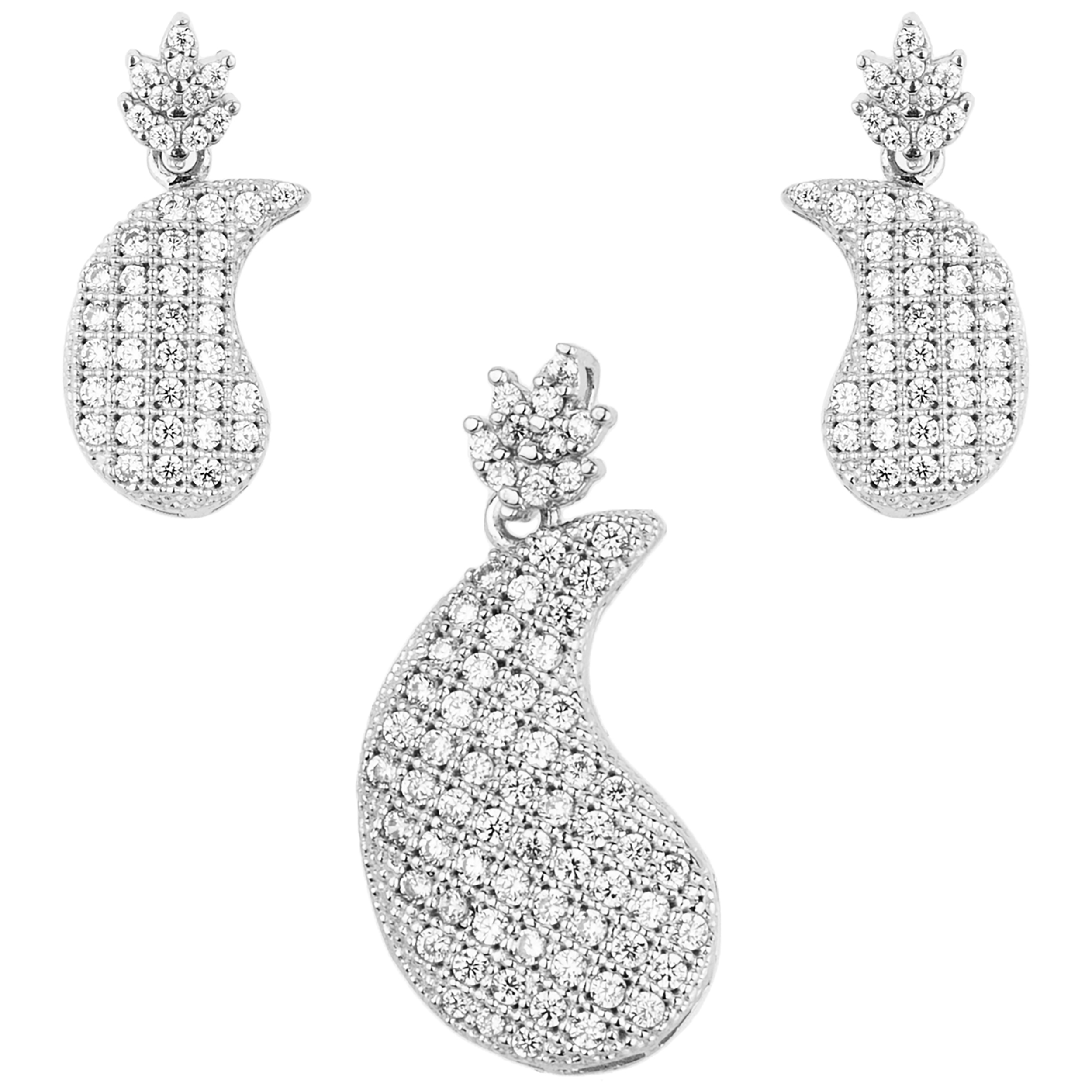 نیم ست نقره اکنو کد OK4208