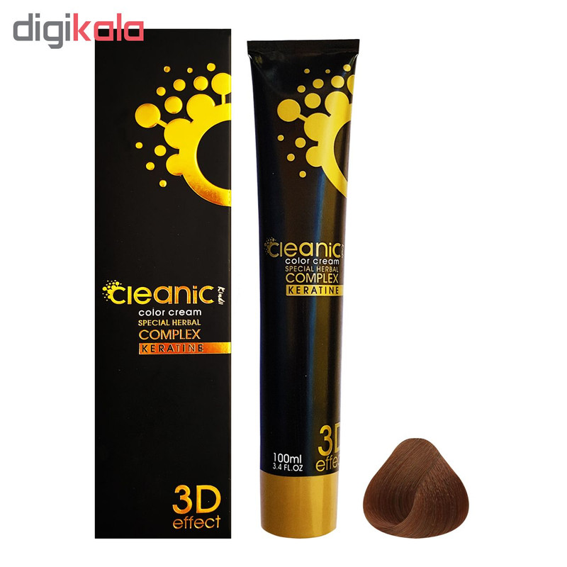 رنگ مو کلینیک کیندی شماره 7.77 حجم 100 میلی لیتر رنگ بلوند کاپوچینو متوسط