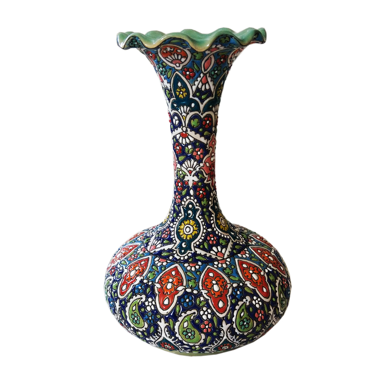 گلدان میناکاری کد M238