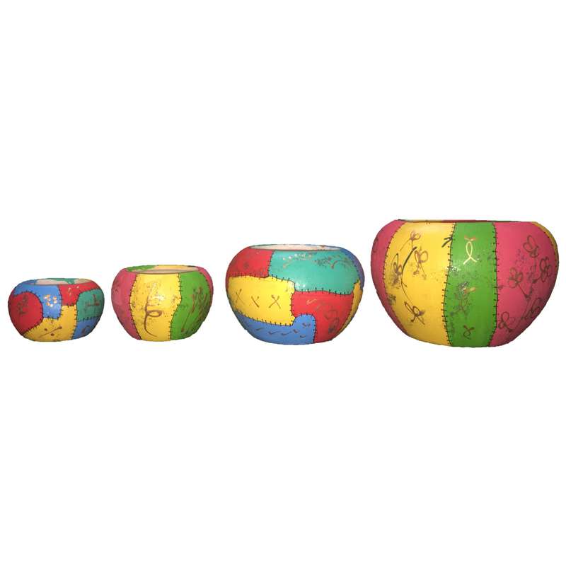 گلدان مدل selin617 مجموعه 4 عددی گلدان مدل selin617 مجموعه 4 عددی