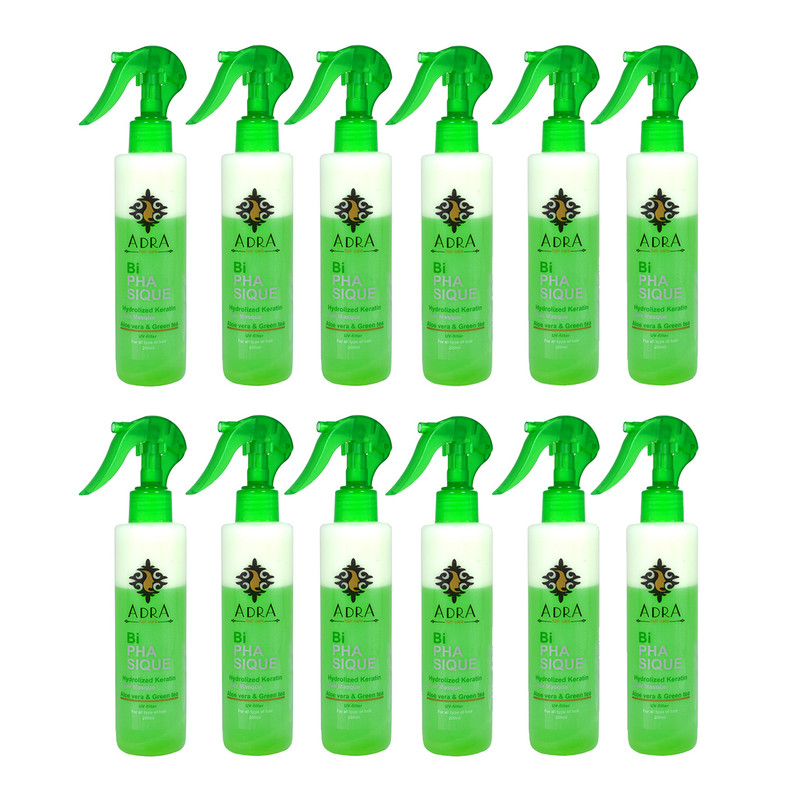 اسپری مو آدرا مدل Keratin مجموعه 12 عددی