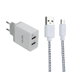 شارژر دیواری تسکو مدل TTC 38 به همراه با کابل microUSB