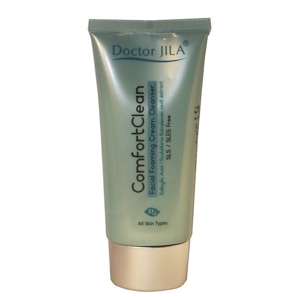 کرم پاک کننده صورت دکتر ژیلا مدل comfortclean حجم 100 میلی لیتر -  - 1