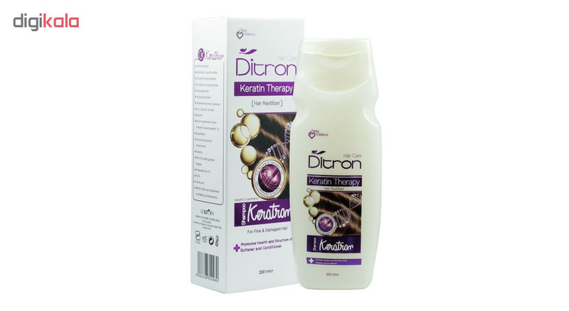 شامپو مو دیترون مدل Keratron حجم 200 میلی لیتر شامپو مو دیترون مدل Keratron حجم 200 میلی لیتر