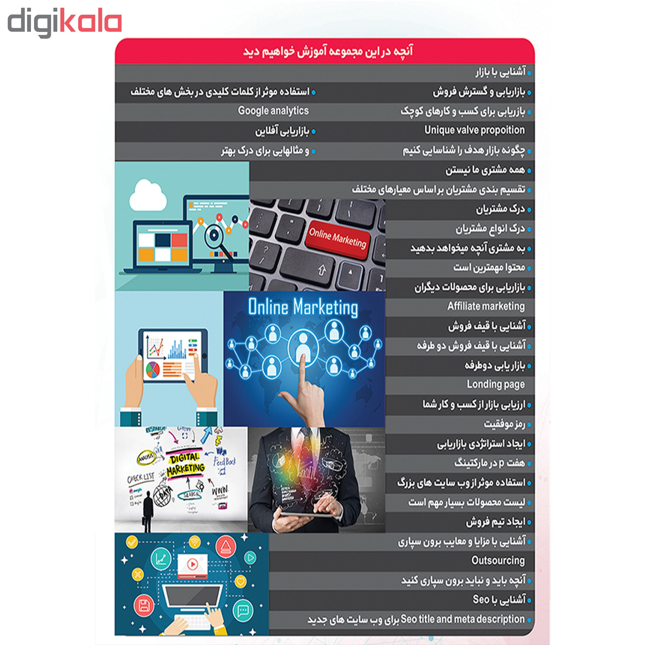 نرم افزار آموزش بازاریابی آنلاین نشر پدیا سافت