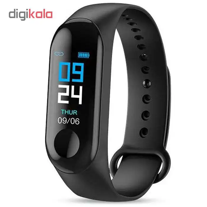 مچ بند هوشمند مدل HEALTH M3 به همراه 10 عدد بند