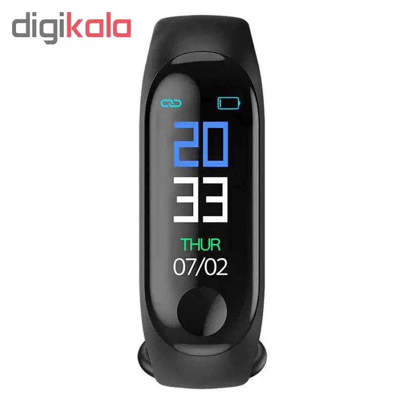 مچ بند هوشمند مدل HEALTH M3 به همراه 10 عدد بند