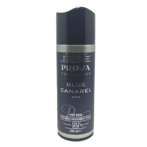 اسپری ضد تعریق مردانه پرووا مدل Blue Canarel کد 833 حجم 200 میلی لیتر
