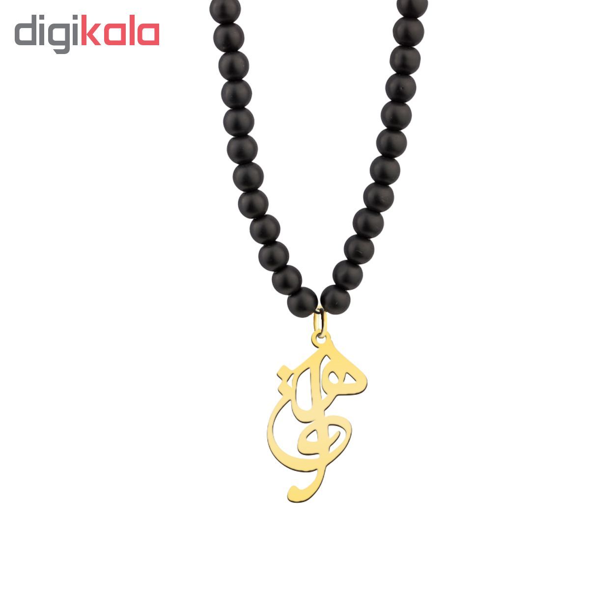 گردنبند نقره زنانه ترمه 1 طرح هستی کد A139 - - 2