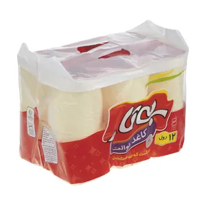 دستمال توالت بیتا مدل Yellow بسته 12 عددی