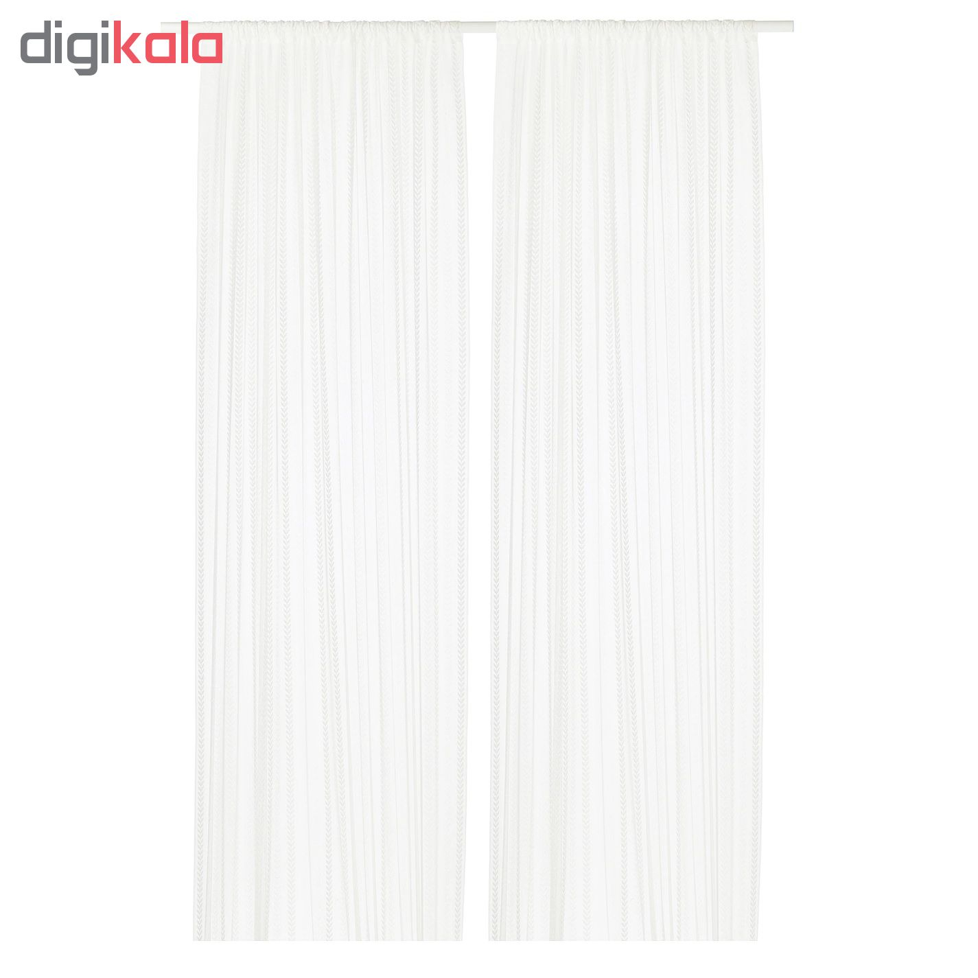 پرده ایکیا مدل INGBJORG سایز 300x145 سانتی متر