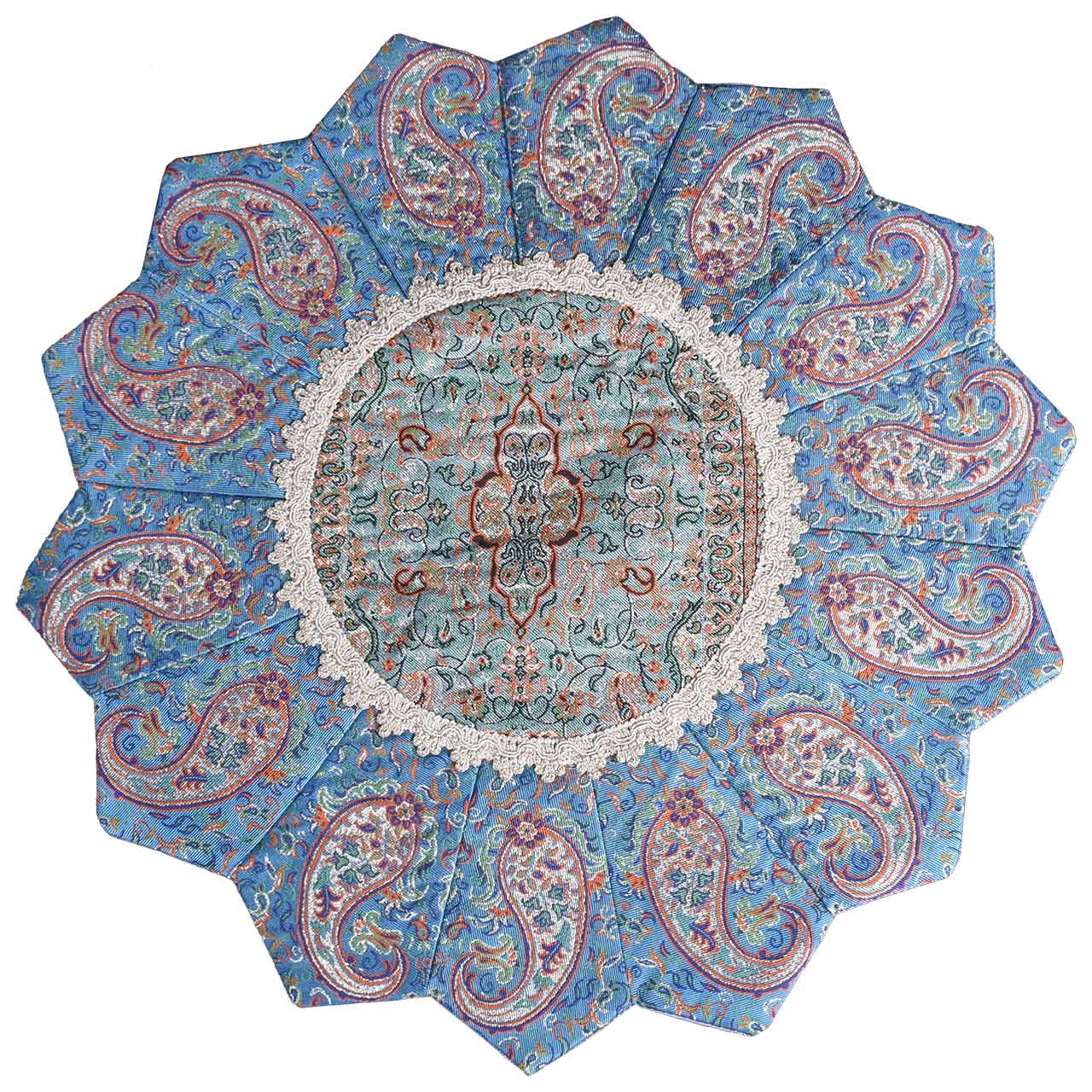 رومیزی ترمه طرح خورشید مدل 32-33