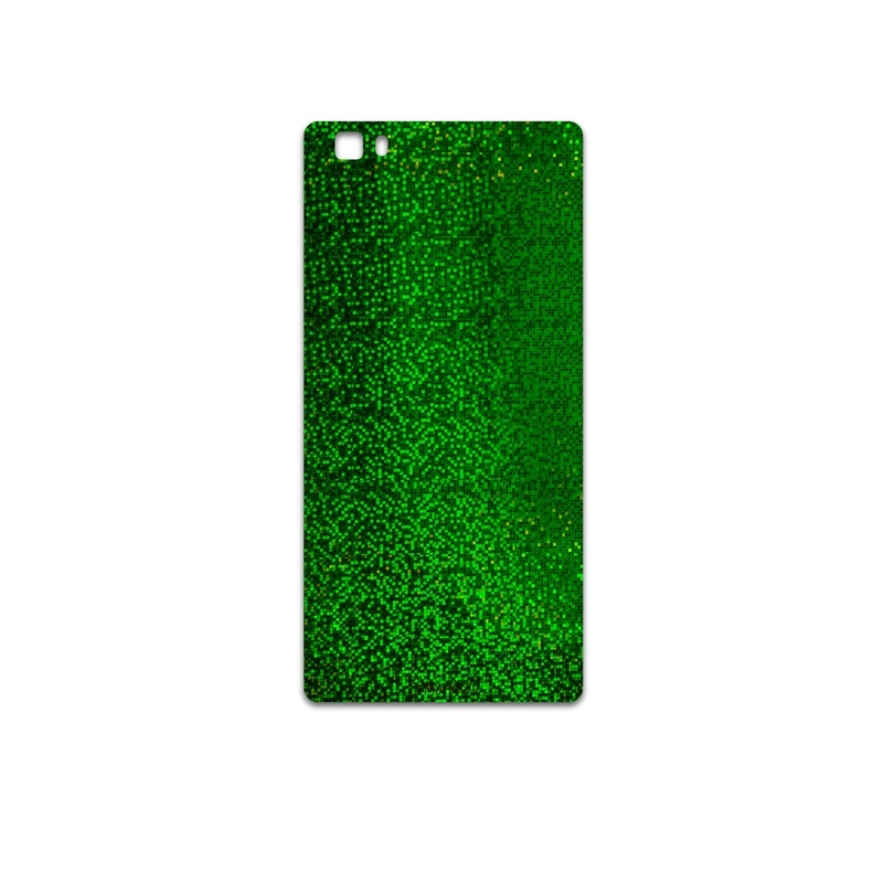 برچسب پوششی ماهوت مدل Green-Holographic مناسب برای گوشی موبایل هوآوی P8 Lite