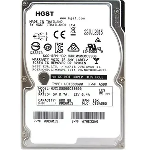 هارددیسک اینترنال اچ جی اس تی مدل HUC109060CSS600 ظرفیت 600 گیگابایت