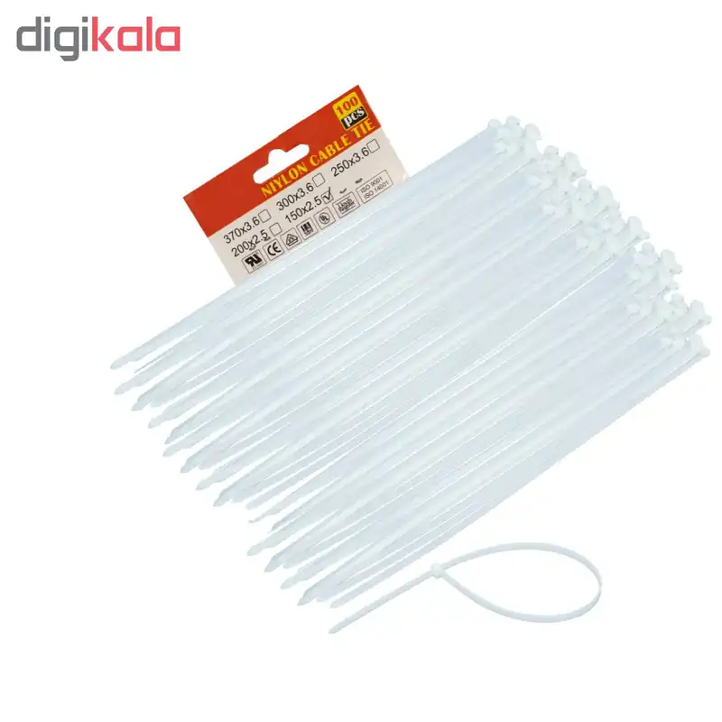 بست کمربندی مدل 150MM بسته 100 عددی