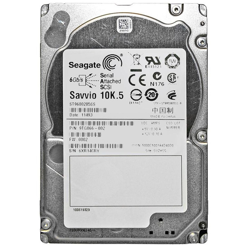 هارددیسک اینترنال سیگیت مدل ST9600205SS ظرفیت 600 گیگابایت