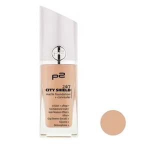 p2 010 city shield foundation and concealer Cream 30ml