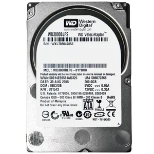 هارددیسک اینترنال وسترن دیجیتال مدل WD3000BLFS-01YBU0 ظرفیت 300 گیگابایت