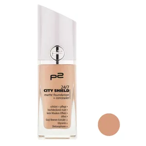 p2 020 city shield foundation and concealer Cream 30ml