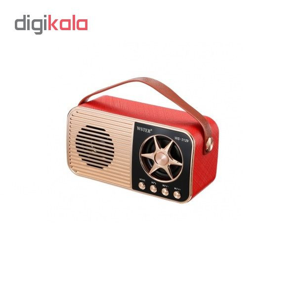 اسپیکر بلوتوثی قابل حمل وستر مدل WS-3129 2