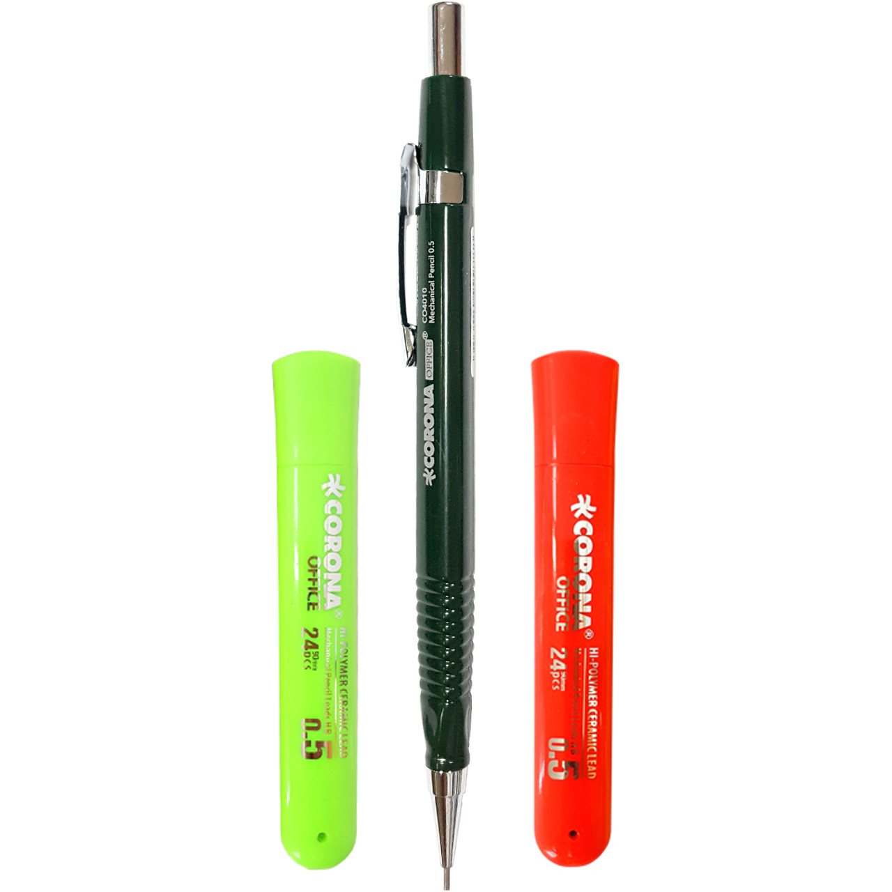 مداد نوکی 0.5 میلی متری کورونا مدل 503 به همراه نوک مداد نوکی 0.5 میلی متری کورونا کد 303 بسته 2 عددی