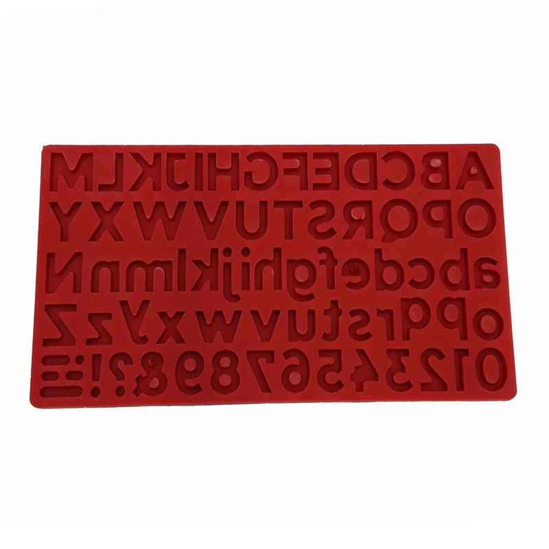 مالد فوندانت طرح حروف و اعداد کد 837456