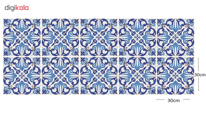 استیکر کاشی مدل A-B02 بسته 10 عددی