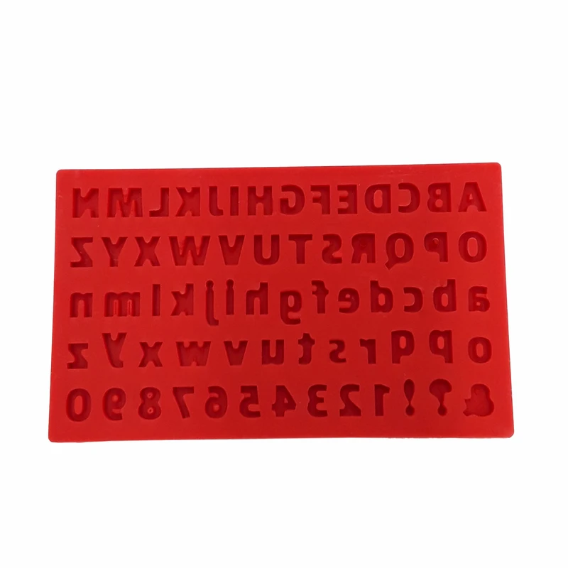 مالد فوندانت طرح حروف و اعداد کد 1232344