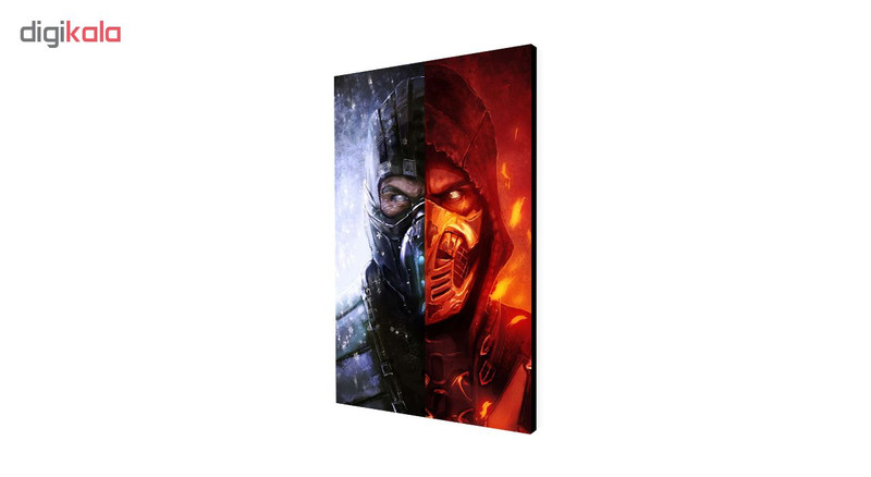 تابلو شاسی طرح Mortal Kombat مدل As931 تابلو شاسی طرح Mortal Kombat مدل As931