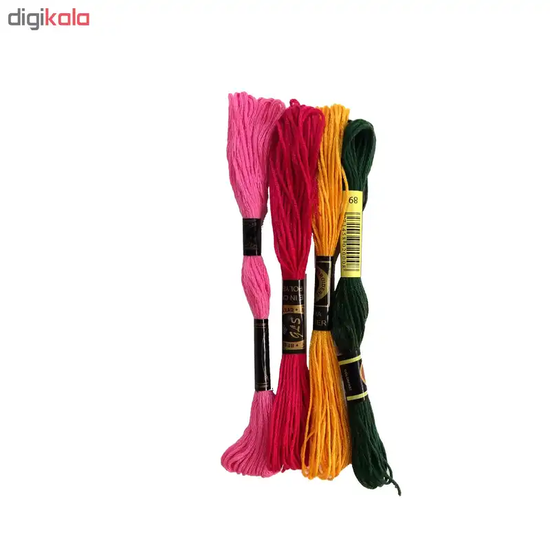 بسته گلدوزی طرح قلب مجموعه 8 عددی