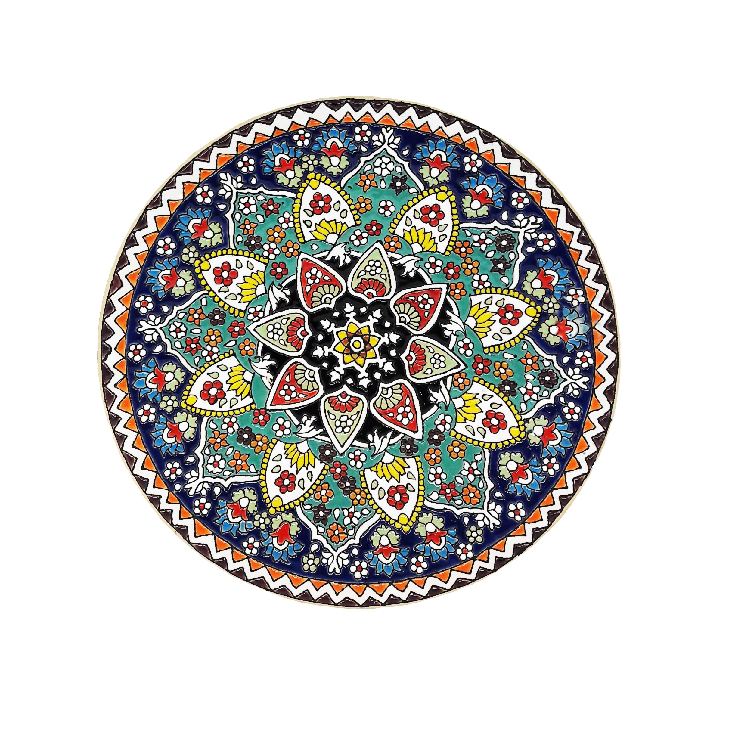 بشقاب میناکاری کد 79
